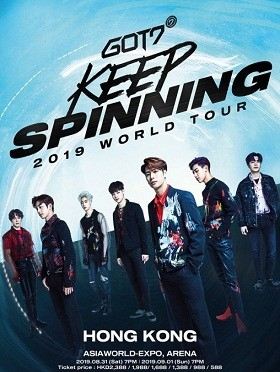 GOT7 2019 WORLD TOUR ‘KEEP SPINNING’ IN HONG KONG 香港演唱会
