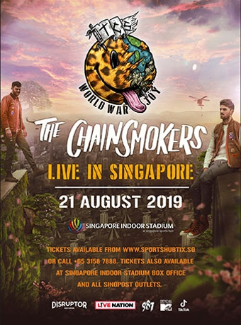 The Chainsmokers World War Joy Live in Singapore