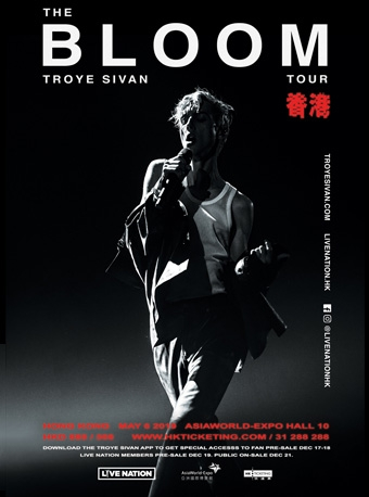 TROYE SIVAN “THE BLOOM TOUR” 香港站