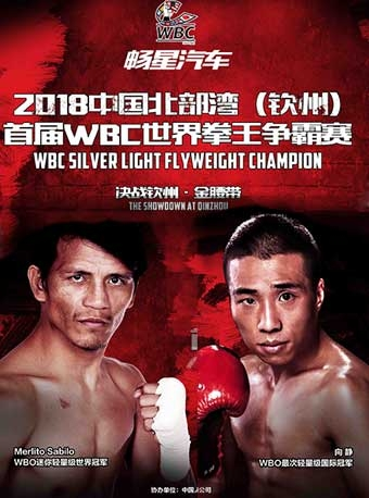 2018中国北部湾（钦州） 丝绸之路首届WBC世界拳王争霸赛